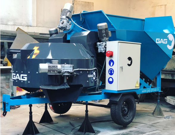 Planta mezcladora de concreto GAG 10M