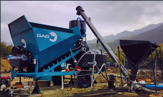 Planta mezcladora de concreto GAG 25M
