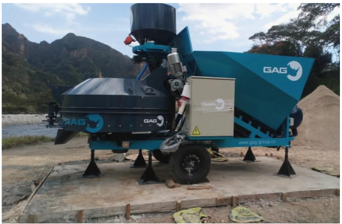 Planta mezcladora de concreto GAG 35M