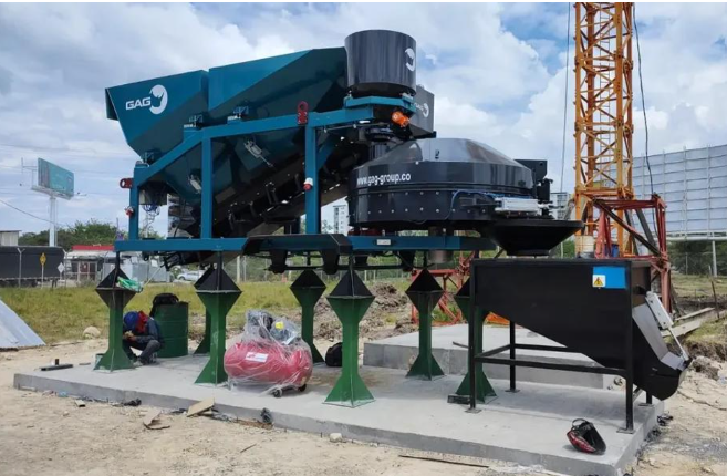 Planta mezcladora de concreto GAG 40 – 4TM
